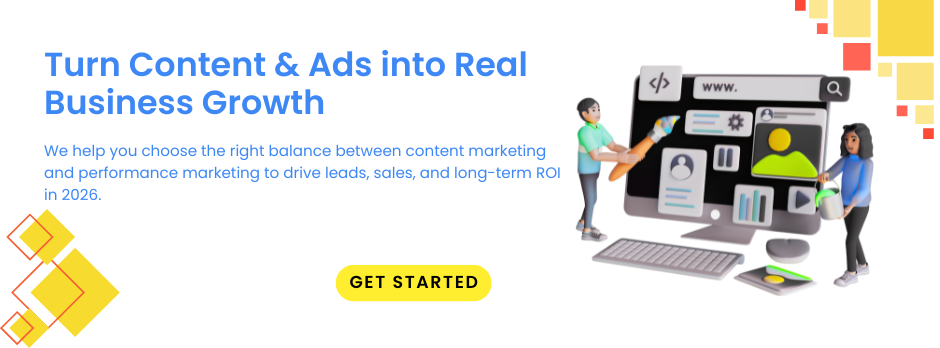 which is better content marketing or performance marketing